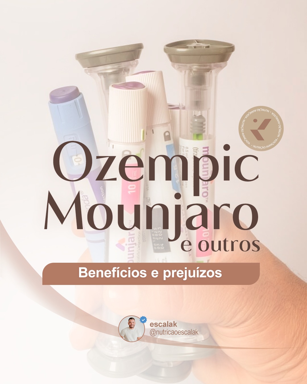 Ozempic e Mounjaro não fazem milagre: entenda como funcionam e por que a dieta é essencial